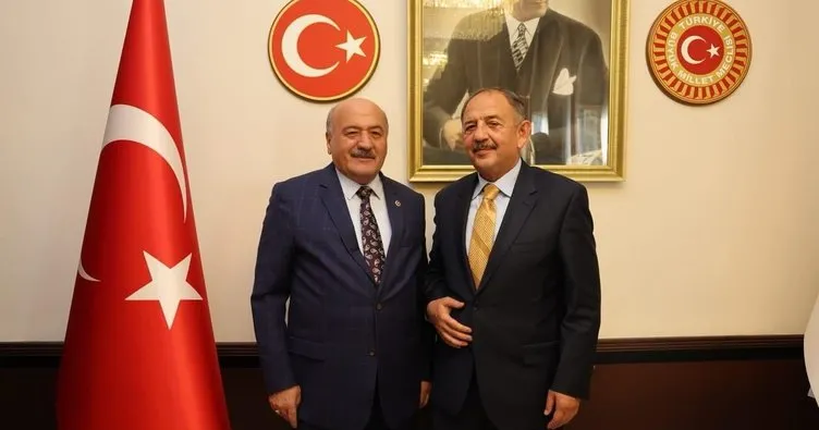 Milletvekili Karaman, Bakan Özhaseki’yi makamında ziyaret etti