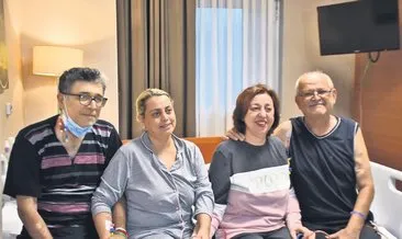 Çapraz böbrek nakliyle eşlerine can oldular #izmir