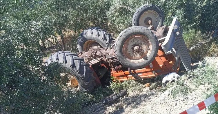 Kullandığı traktörün altında hayatını kaybetti