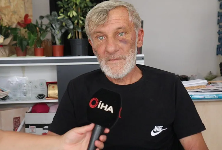 Patron adam tutup çalışanına kabusu yaşattı! Korkunç görüntüyü 'Dana kesmedik' diye paylaştılar!