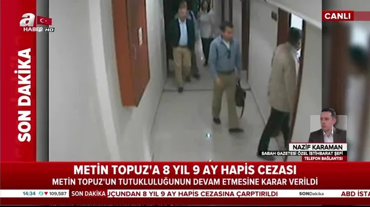 Metin Topuz'un her duruşmasına ABD'den görevliler geldi! | Video