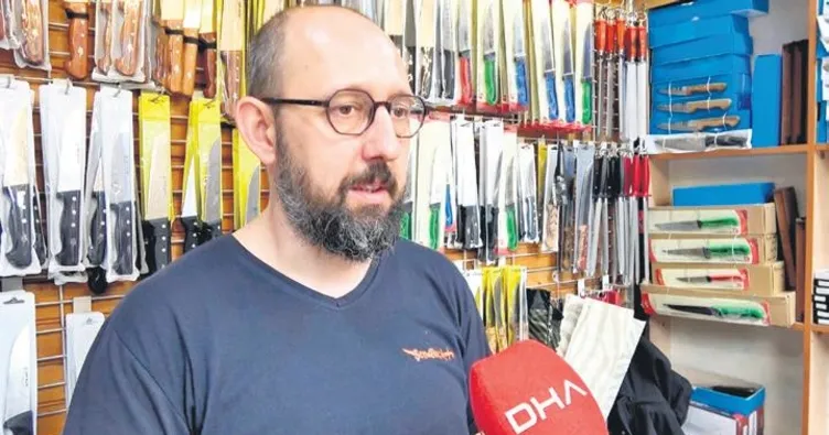 Acemi kasaplara kurban eldiveni