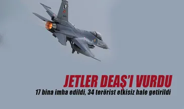 Jetler DEAŞ’ı vurdu
