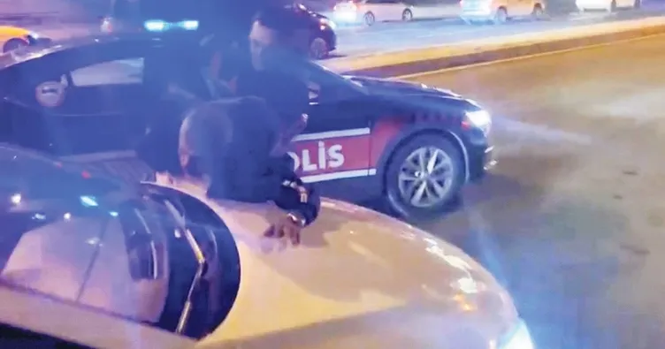 Sahte polislere gerçek polis şoku