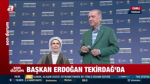 SON DAKİKA | Başkan Erdoğan'dan 14 Mayıs çağrısı: Gelin ilk turda bu işi bitirelim | Video
