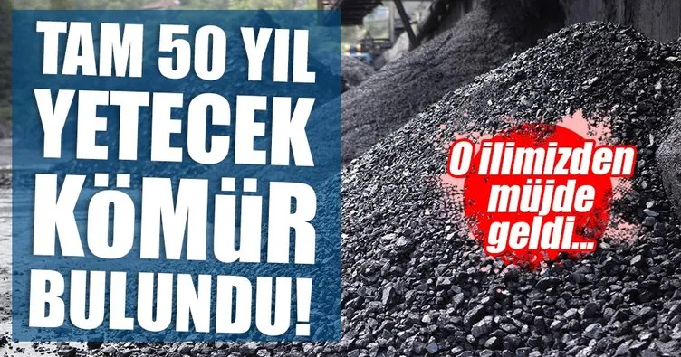 Eskişehir’de 50 yıl yetecek kömür rezervi bulundu