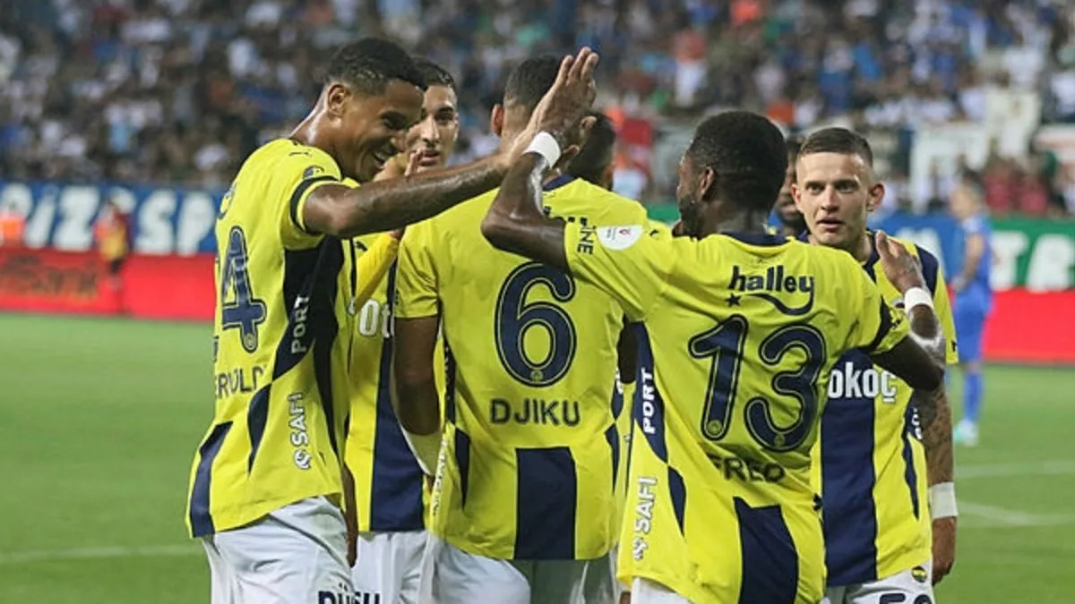 Fenerbahçe'den Çaykur Rizespor maçının hakemleriyle ilgili açıklama