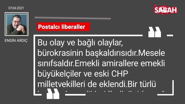 Engin Ardıç | Postalcı liberaller