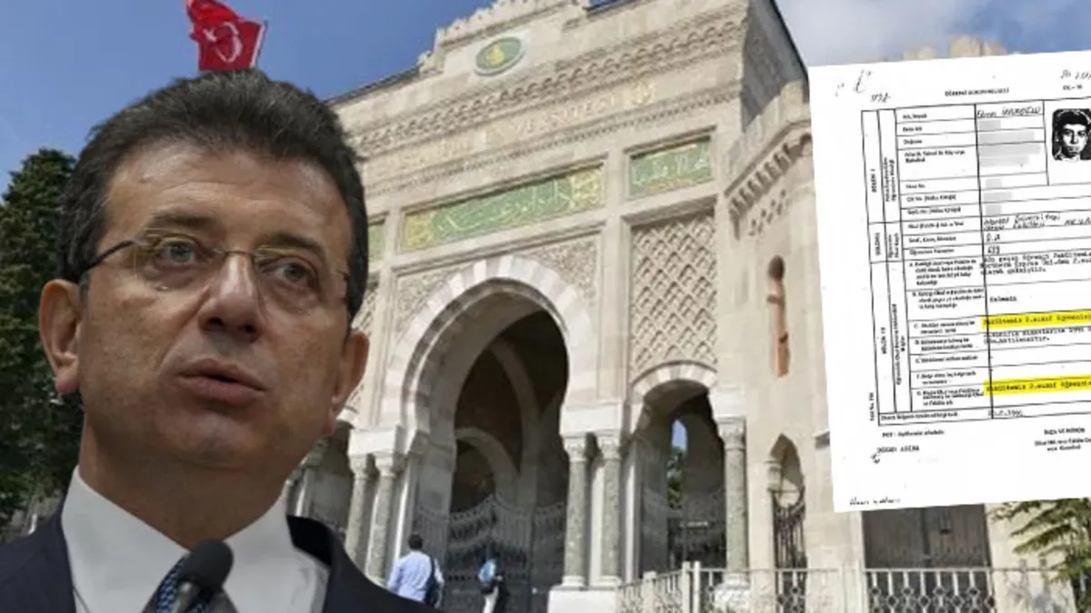 SABAH gerekçeli karara ulaştı! İmamoğlu’nun diplomasında ağır hukuka aykırılık