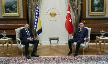 Son dakika: Başkan Erdoğan Bosna Hersek Devlet Başkanlığı Konseyi Üyesi Dodik ile görüştü