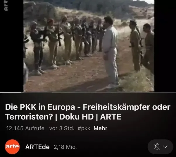Avrupa kanalında PKK propagandası! Teröristleri böyle konuşturdular…