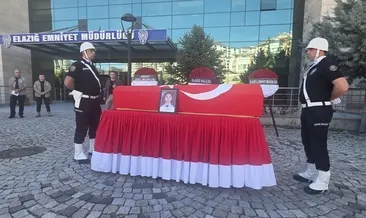 Elazığ'da Şehit Polis Memuru Mert Ozan Şindi memleketine uğurlandı #elazig