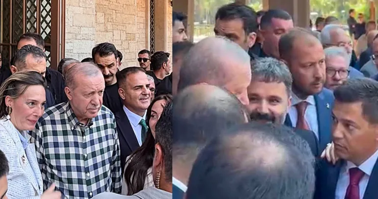 Başkan Erdoğan Muğla'da vatandaşlarla buluştu! Marmaris Belediye Başkanı Acar Ünlü ile dikkat çeken diyalog