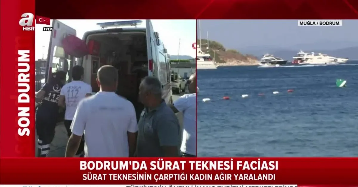 Bodrum Da Surat Teknesi Faciasi Videosunu Izle Son Dakika Haberleri