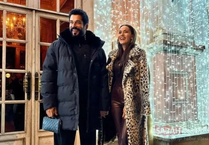 Kerem’in doğum günü pastasıyla gündemdelerdi! Fahriye Evcen ve Burak Özçivit’ten oğulları Kerem ve Karan’la kar pozu!