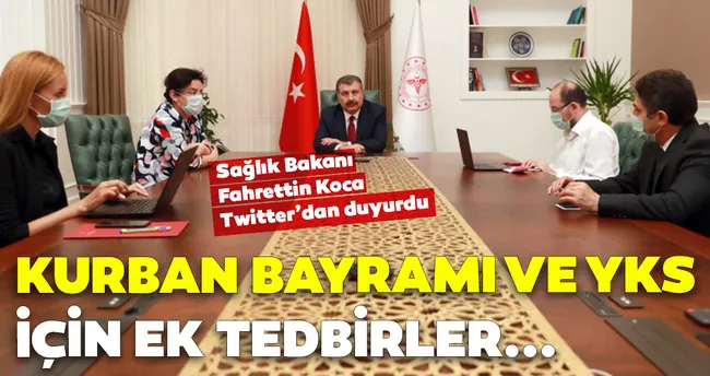 kurban bayrami icin ek tedbirler