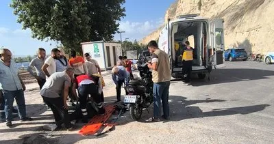 Birecik’te otomobil ile motosiklet çarpıştı! 1’i ağır 2 kişi yaralandı #sanliurfa