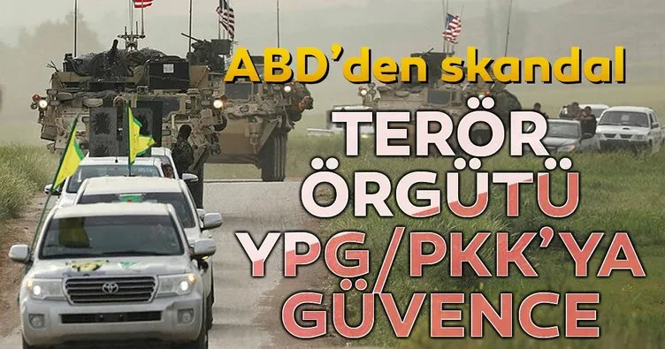 ABD’den terör örgütü YPG/PKK’ya skandal güvence