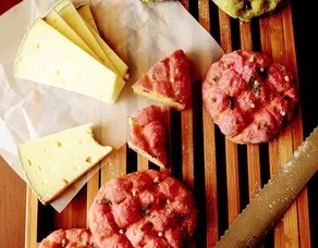 Pancarlı pembe Pide