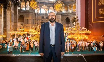 Ayasofya Camii imamı istifa etti