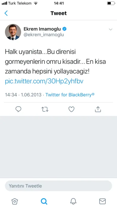 15 Temmuz'da 'Sulh' elçisi kesilen İmamoğlu Gezi'de bakın neler yapmış!