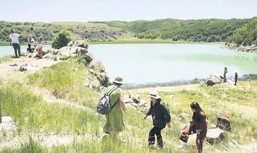 Nemrut Gölü ilgi odağı #bitlis