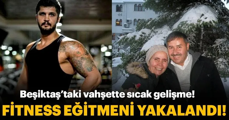 Beşiktaş’ta apartman görevlisini öldüren fitness hocası yakalandı