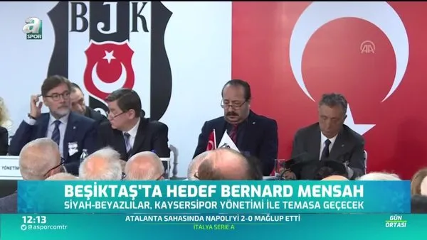 Beşiktaş'ta hedef Mensah