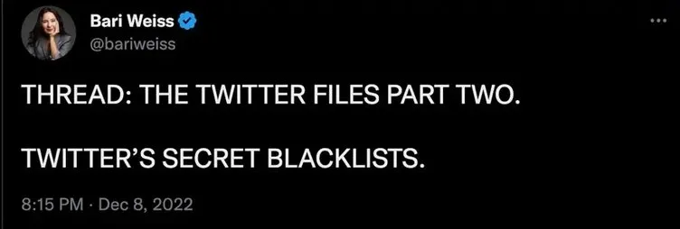 Twitter ifşalarında ikinci bölüm: Gizli kara listeler ortaya döküldü
