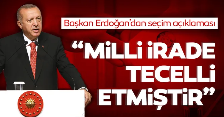 Son dakika haberi: Başkan Erdoğan'dan İBB seçim sonuçları ile ilgili flaş açıklama!