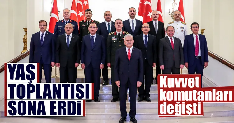 YAŞ toplantısı sona erdi