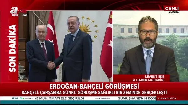 Bahçeli'den Cumhurbaşkanı Erdoğan ile görüşme açıklaması!