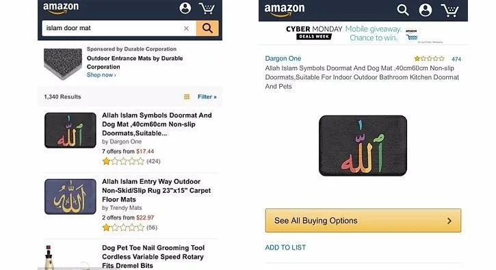 Amazon'dan İslam'a büyük hakaret - 1