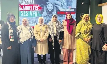 Gazzeli annelerin sesi oldular