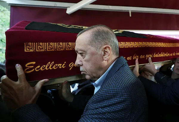 Başkan Erdoğan Hacer Muhterem Coşan'ın cenaze törenine katıldı