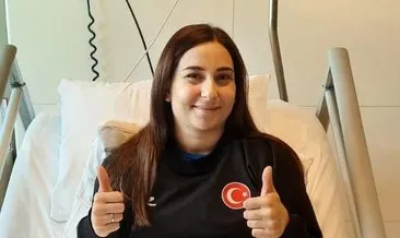Milli hentbolcu Beyza Karaçam, ön çapraz bağ ameliyatı oldu
