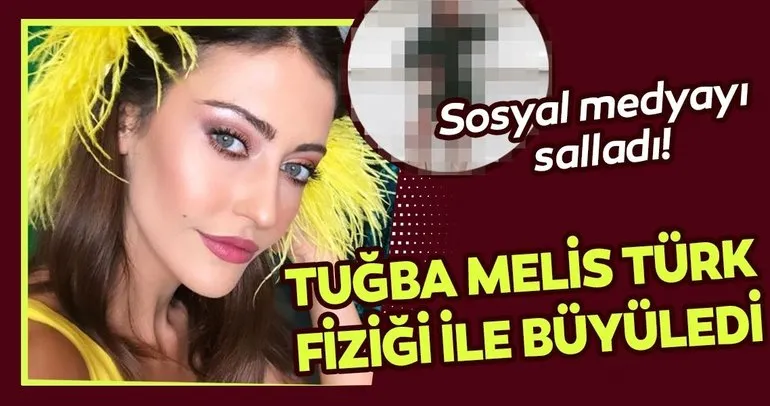 Survivor 2020’den elenen Tuğba Melis Türk fiziği ile büyüledi!