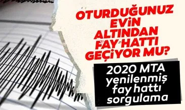 Türkiye fay hatları ve deprem risk haritası 2020: MTA ve AFAD fay hattı sorgulaması nasıl ve nereden yapılır?
