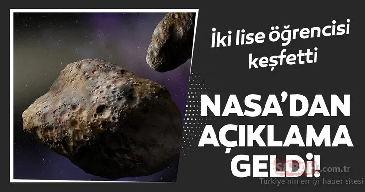 Lise öğrencileri göktaşı keşfetti! NASA’dan konuyla ilgili açıklama geldi