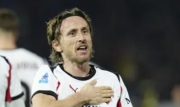 Milan’a galibiyeti Luka Modric getirdi!