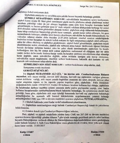 Ali Gül 'hayır'dan dolayı tutuklanmamış! İşte gerçek nedeni... - 1