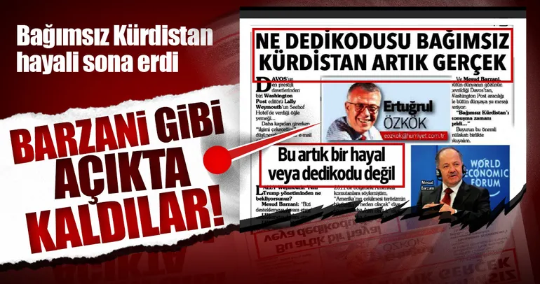 Barzani’ciler Barzani gibi açıkta kaldı!