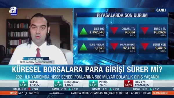 Enver Erkan: Gelişmiş ülkelerde enflasyon yüksek kalabilir