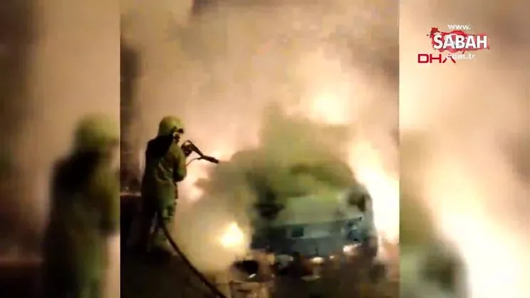 Avcılar'da kiraladığı otomobili kundakladılar | Video