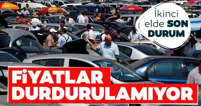 Ikinci El Arac Piyasasindaki Fiyatlar Durdurulamiyor Son Dakika Haberler