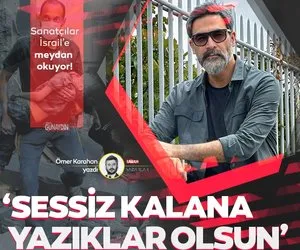 Sanatçılar İsrail’e meydan okuyor! ‘Sessiz kalana yazıklar olsun’