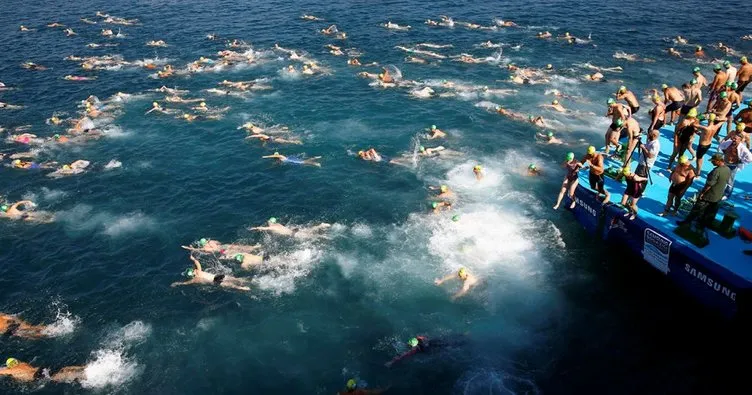 2 bin 200 yüzücü Asya’dan Avrupa’ya yüzecek.