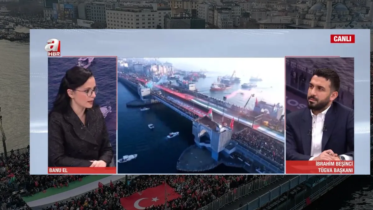 TÜGVA Başkanı İbrahim Beşinci: Galata’daki eylemle amacımız bu sessizliği yırtıp atmak! TÜGVA Başkanı İbrahim Beşinci: Galata’daki eylemle amacımız bu sessizliği yırtıp atmak!