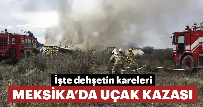 Meksika’da uçak kazası