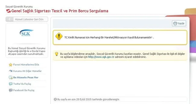 GSS borç sorgulama nasıl yapılır?